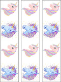 Unicorn Edible Icing Cake Topper 03