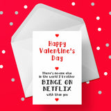 Valentine's Day Card 20 - Binge on Netflix
