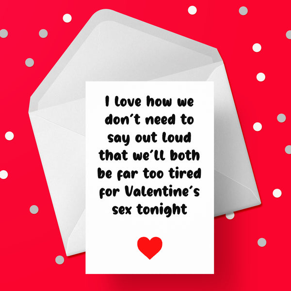Valentine's Day Card 28 - Funny "Valentine Sex"