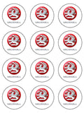 Vauxhall Logo Edible Icing Cake Topper