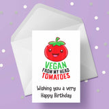 Vegan Birthday Card 01