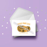 Vegan Birthday Card 05 - Potato prime cuts