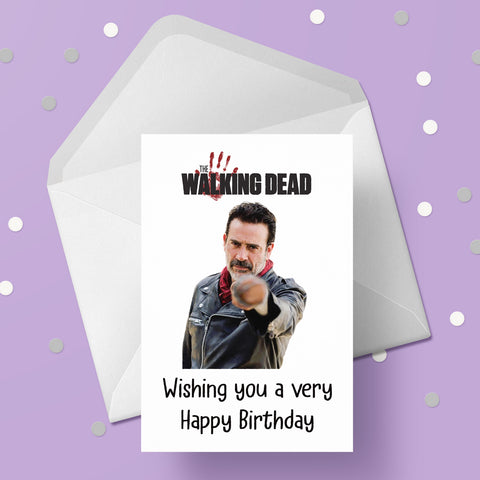 The Walking Dead 06 Birthday Card