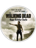 The Walking Dead Edible Icing Cake Topper 01