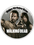 The Walking Dead Edible Icing Cake Topper 03