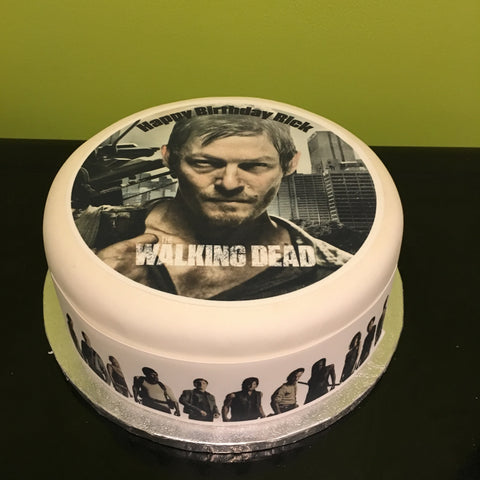 The Walking Dead 04 Edible Icing Cake Topper