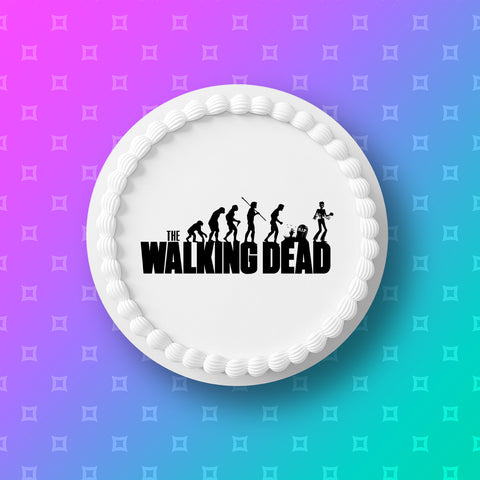 The Walking Dead 07 Edible Icing Cake Topper