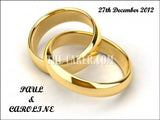 Wedding Edible Icing Cake Topper 04