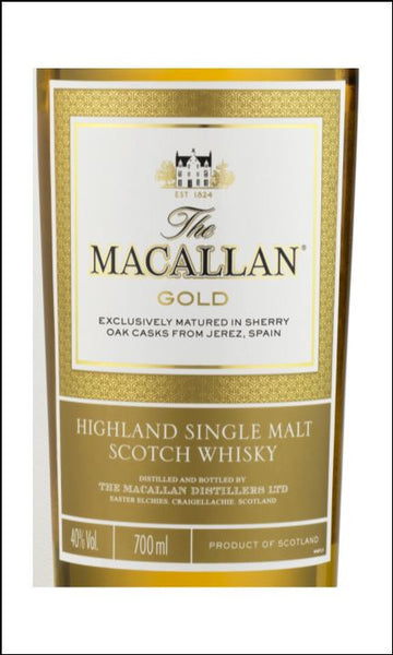 Macallan Whisky Label Edible Icing Topper 05