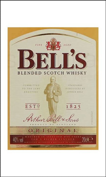 Bell's Whisky Label Edible Icing Topper