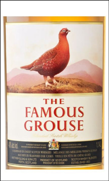 Famous Grouse Whisky Label Edible Icing Topper 04