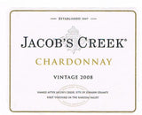White Wine Label Edible Icing Topper 02 - Chardonnay