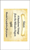 Rosé Wine Label Edible Icing Topper Fully personalised