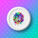 Wolf 04 Edible Icing Cake Topper
