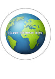 The World Edible Icing Cake Topper 02 - Planet Earth