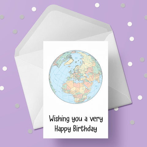 The World Birthday Card 01 - Planet Earth