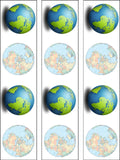 The World Edible Icing Cake Topper 04 - Planet Earth