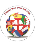 England Football Edible Icing Cake Topper 01