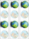 The World Edible Icing Cake Topper 02 - Planet Earth