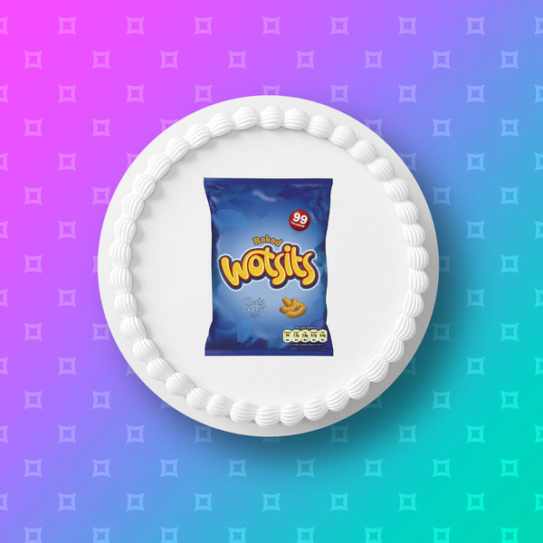 Wotsits Crisps Edible Icing Cake Topper