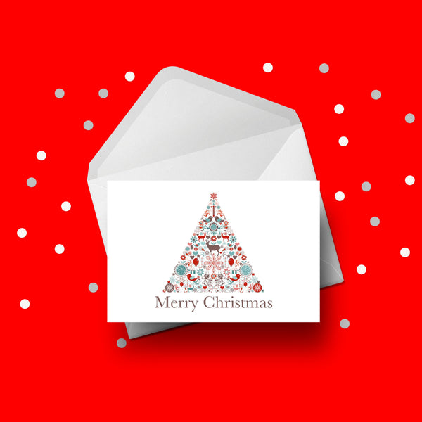 Christmas Card 04 - Merry Christmas Tree