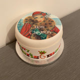 Christmas Cake Topper 10 - Art Deco Lady