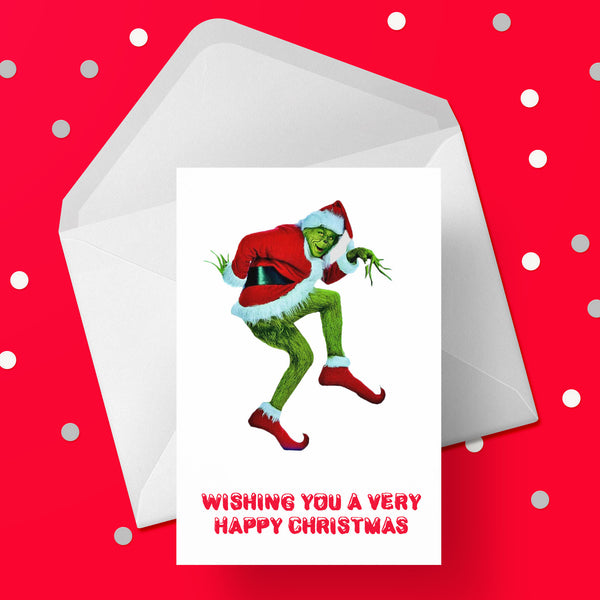 Christmas Card 11 - The Grinch