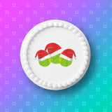 Christmas Cake Topper 19 -  Funny Brussel Sprouts