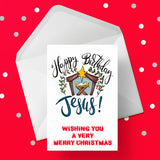 Christmas Card 18 - Happy Birthday Jesus