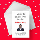 Funny Christmas Card with Kevin Hart