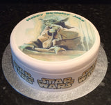 Star Wars Edible Icing Cake Topper 02 - Yoda
