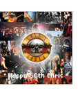 Guns n Roses Edible Icing Cake Topper 02