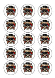 Guns n Roses 04 Edible Icing Cake Topper