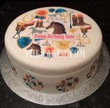 Horse Edible Icing Cake Topper 03