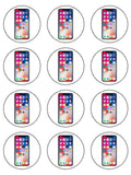 iPhone X Edible Icing Cake Topper