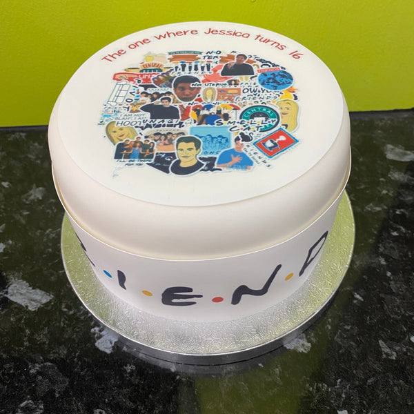 Friends (TV Show) Edible Icing Cake Topper 04