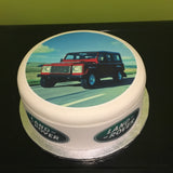 Land Rover Edible Icing Cake Topper 04