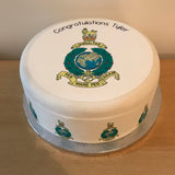 Royal Marines Logo Edible Icing Cake Topper
