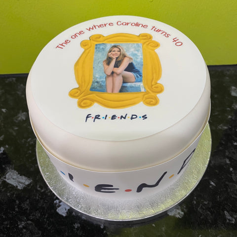 Friends (TV Show) Edible Icing Cake Topper 05 - Own photo
