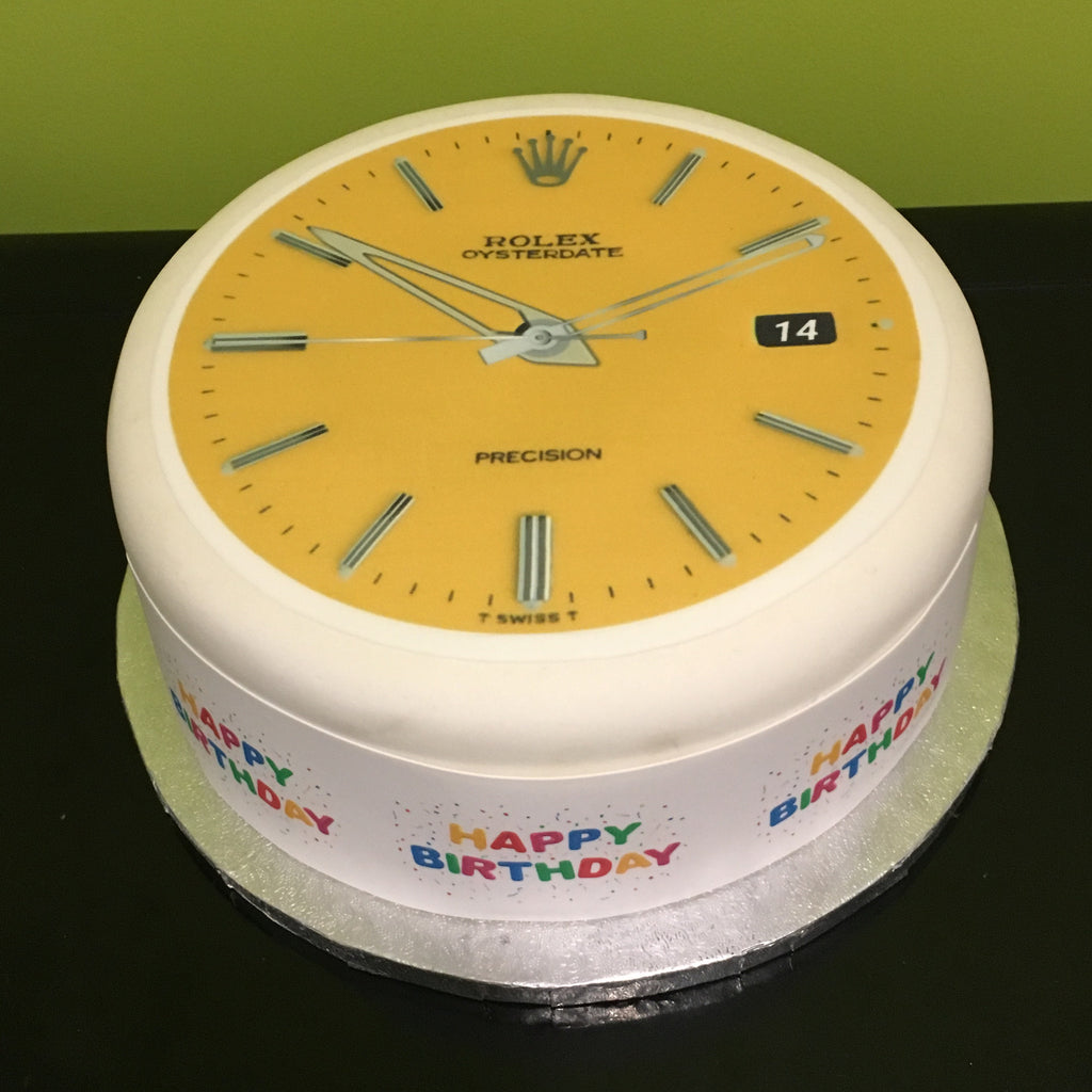 Rolex Watch Theme Cake