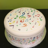 Music Notes Edible Icing Cake Topper 03