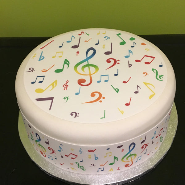 Music Notes 03 Edible Icing Cake Topper – the caker online