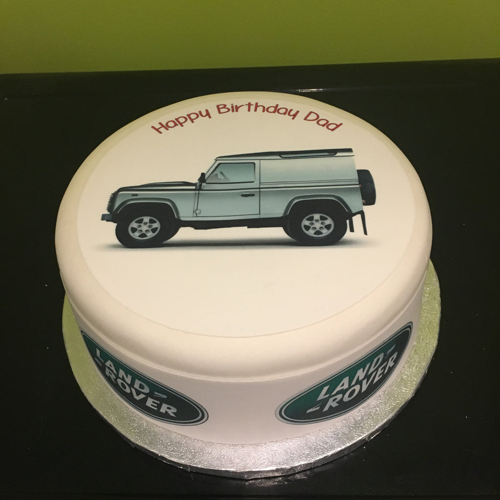 Land Rover 03 Edible Icing Cake Topper – the caker online