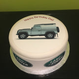 Land Rover Edible Icing Cake Topper 03