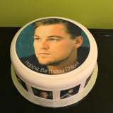 Leonardo DiCaprio 03 Edible Icing Cake Topper