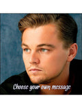 Leonardo DiCaprio 03 Edible Icing Cake Topper
