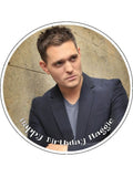 Michael Buble Edible Icing Cake Topper 02