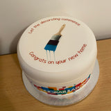 New Home Edible Icing Cake Topper 03