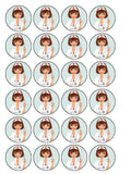 Nurse Edible Icing Cake Topper 01