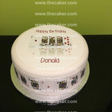 Playing Cards Edible Icing Cake Topper 02